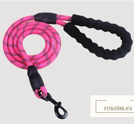 Reflective Nylon Dog Leash null