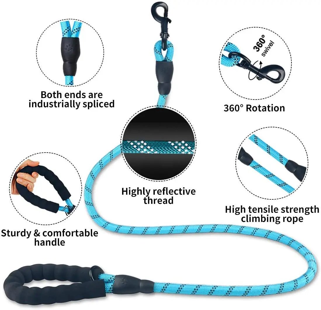 Luminous Dog Leash for Small & Medium Dogs null