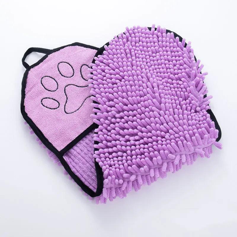 Super Absorbent Microfiber Dog & Cat Bath Towel null