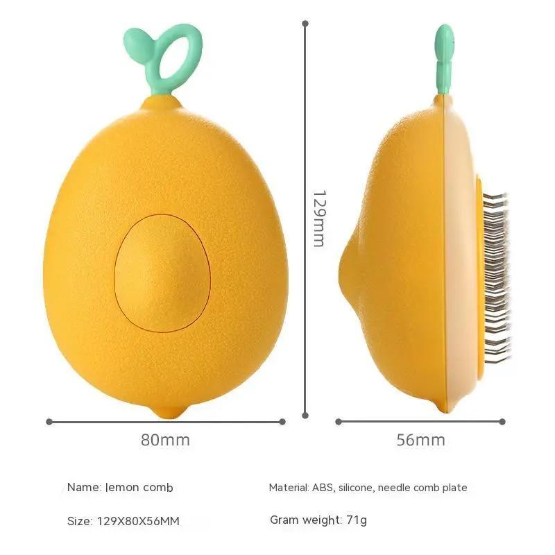 Avocado-Shaped Pet Hair Brush null
