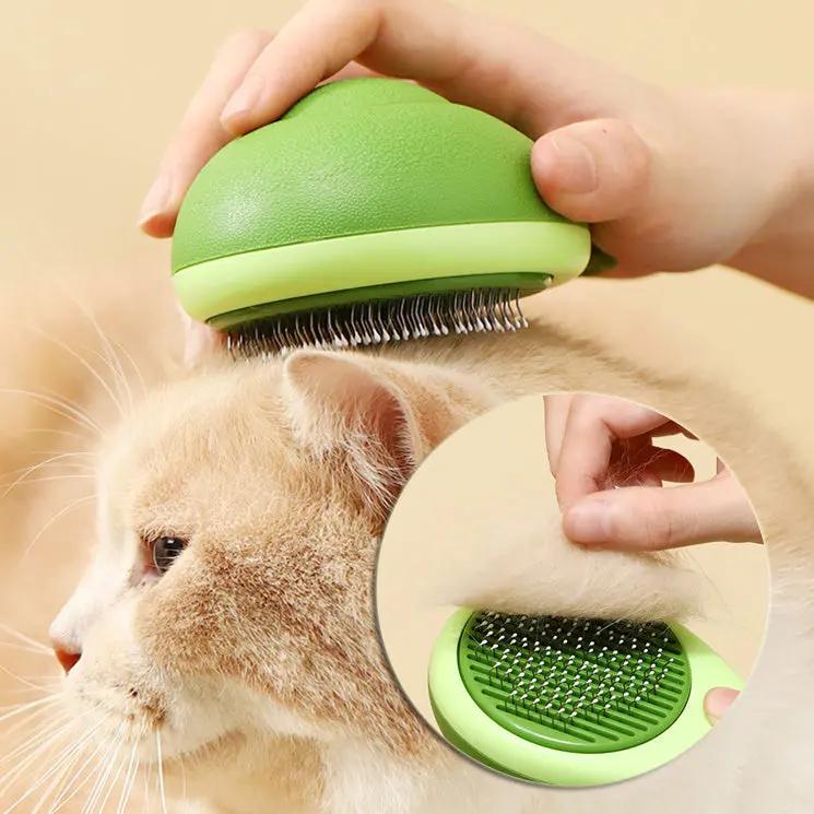 Avocado-Shaped Pet Hair Brush null