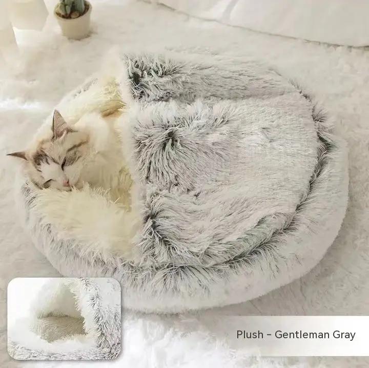 2-in-1 Cat & Dog Bed null