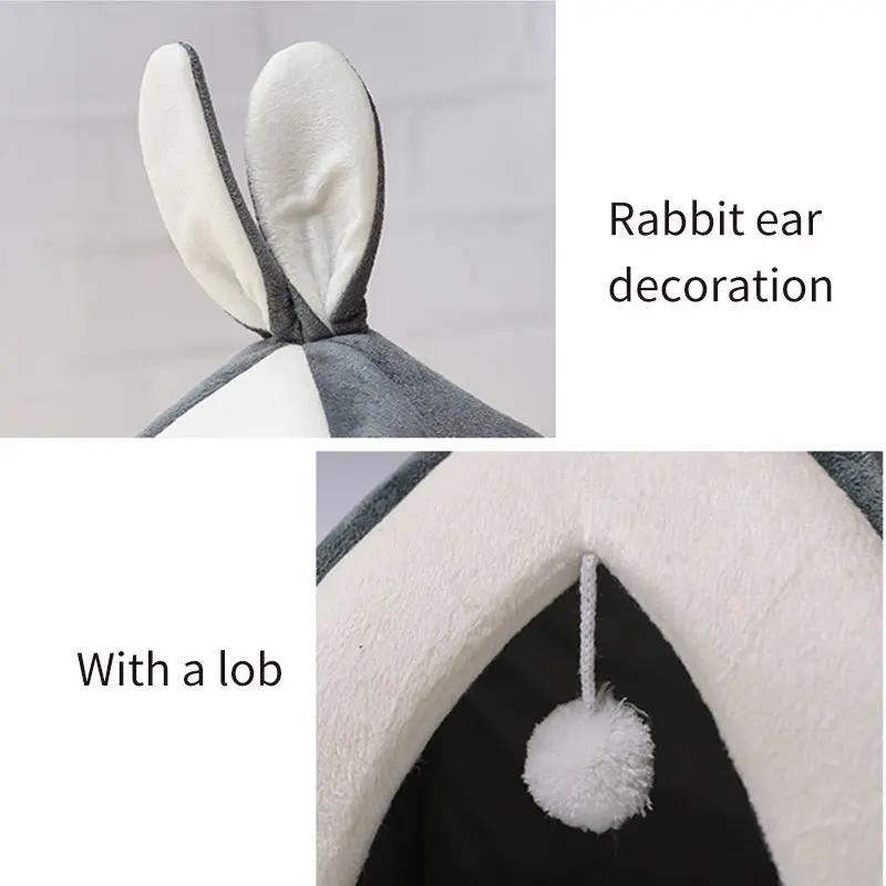 Rabbit Ear Pet Bed null