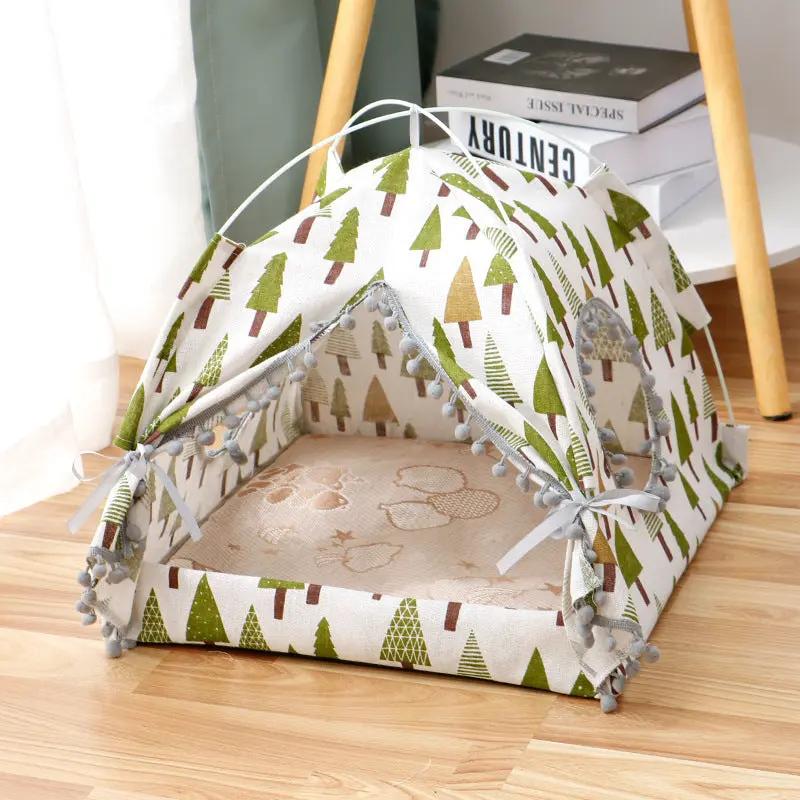 Portable Cat Tent & Enclosed Pet House null