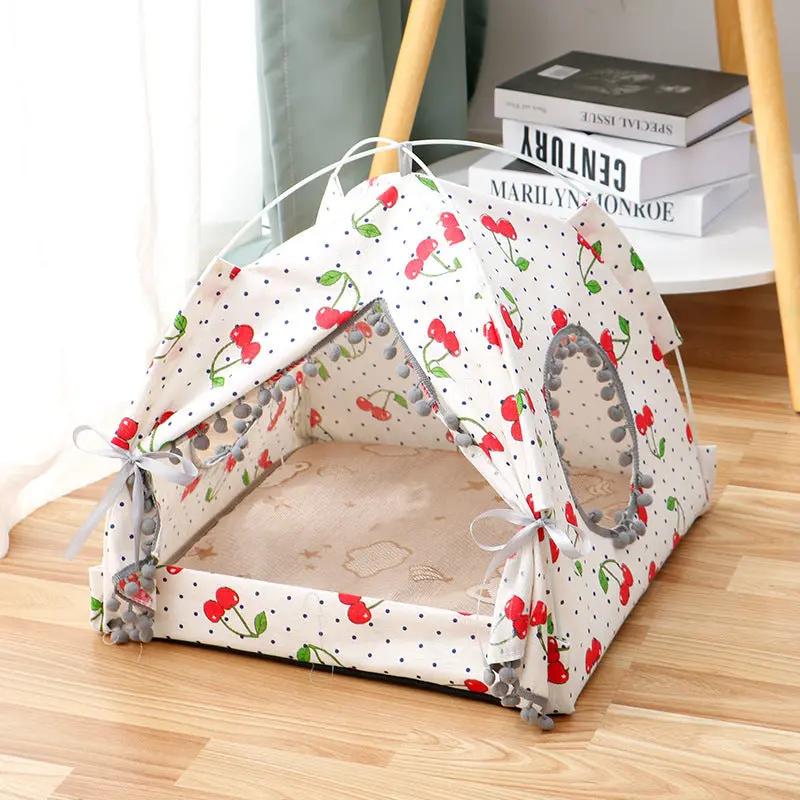 Portable Cat Tent & Enclosed Pet House null