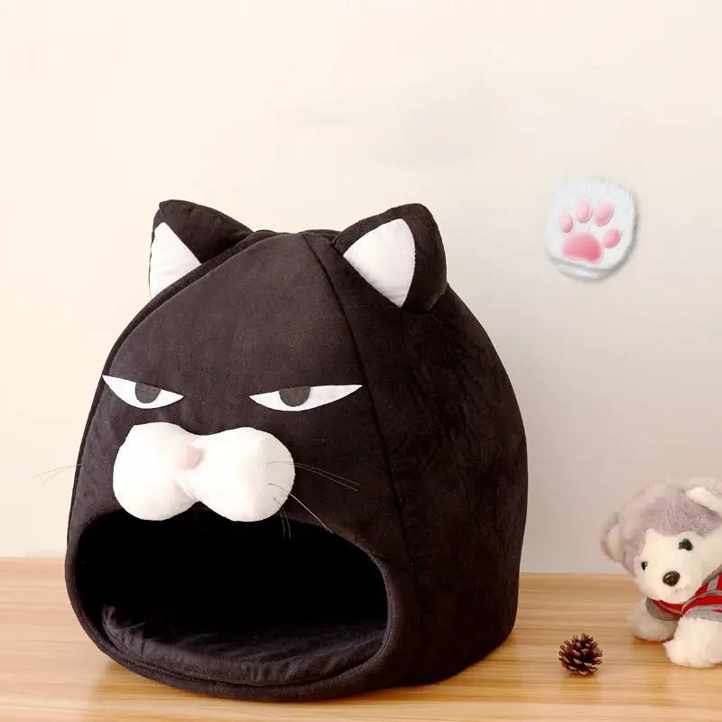 Cat House Bed null