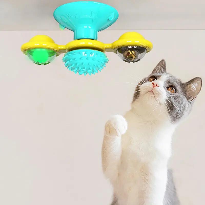 Cat Rotating Windmill Toy null