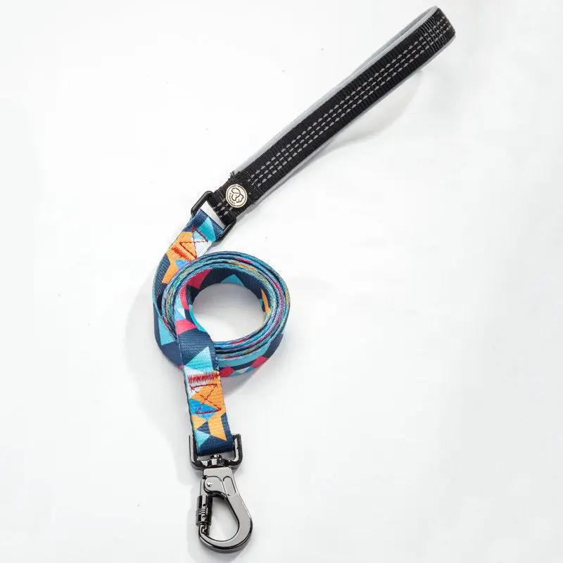 Durable Polyester Dog Leash with Zinc Alloy Fittings null
