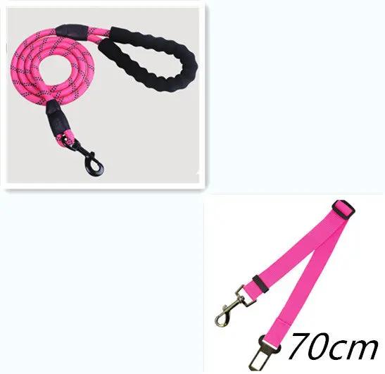 Reflective Nylon Dog Leash null