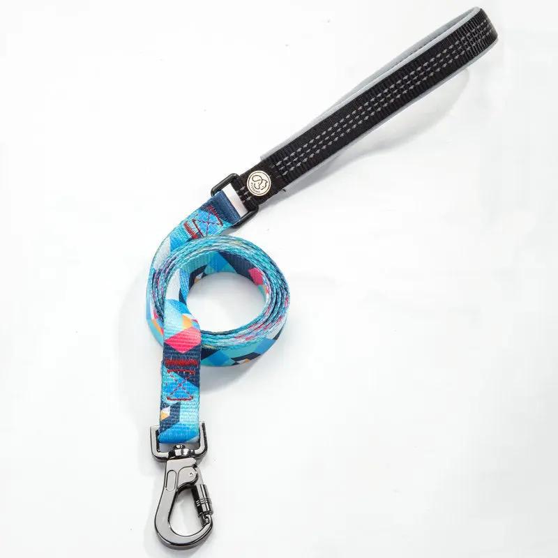 Durable Polyester Dog Leash with Zinc Alloy Fittings null