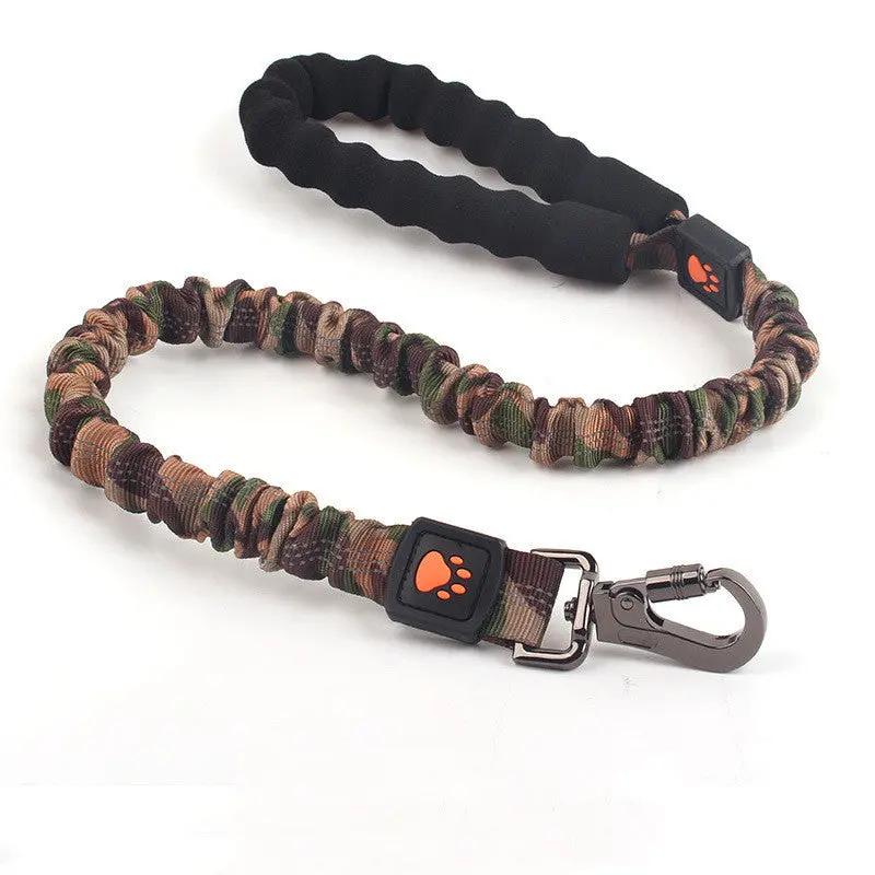 Elastic Nylon Dog Leash for Large Dogs null