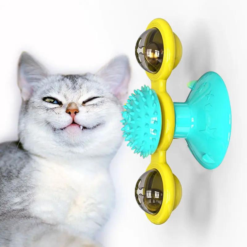 Cat Rotating Windmill Toy null