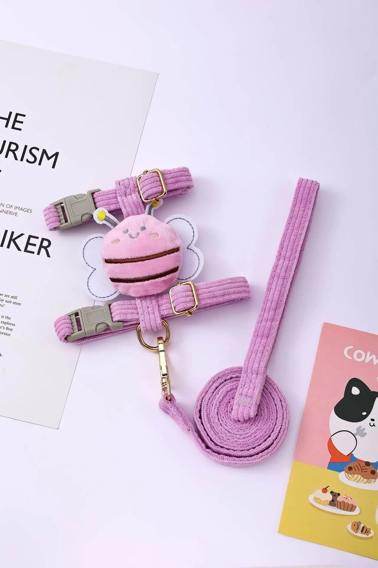 Adjustable Dog Traction Rope Vest null