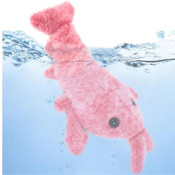 Electric Jumping Shrimp Cat Toy null