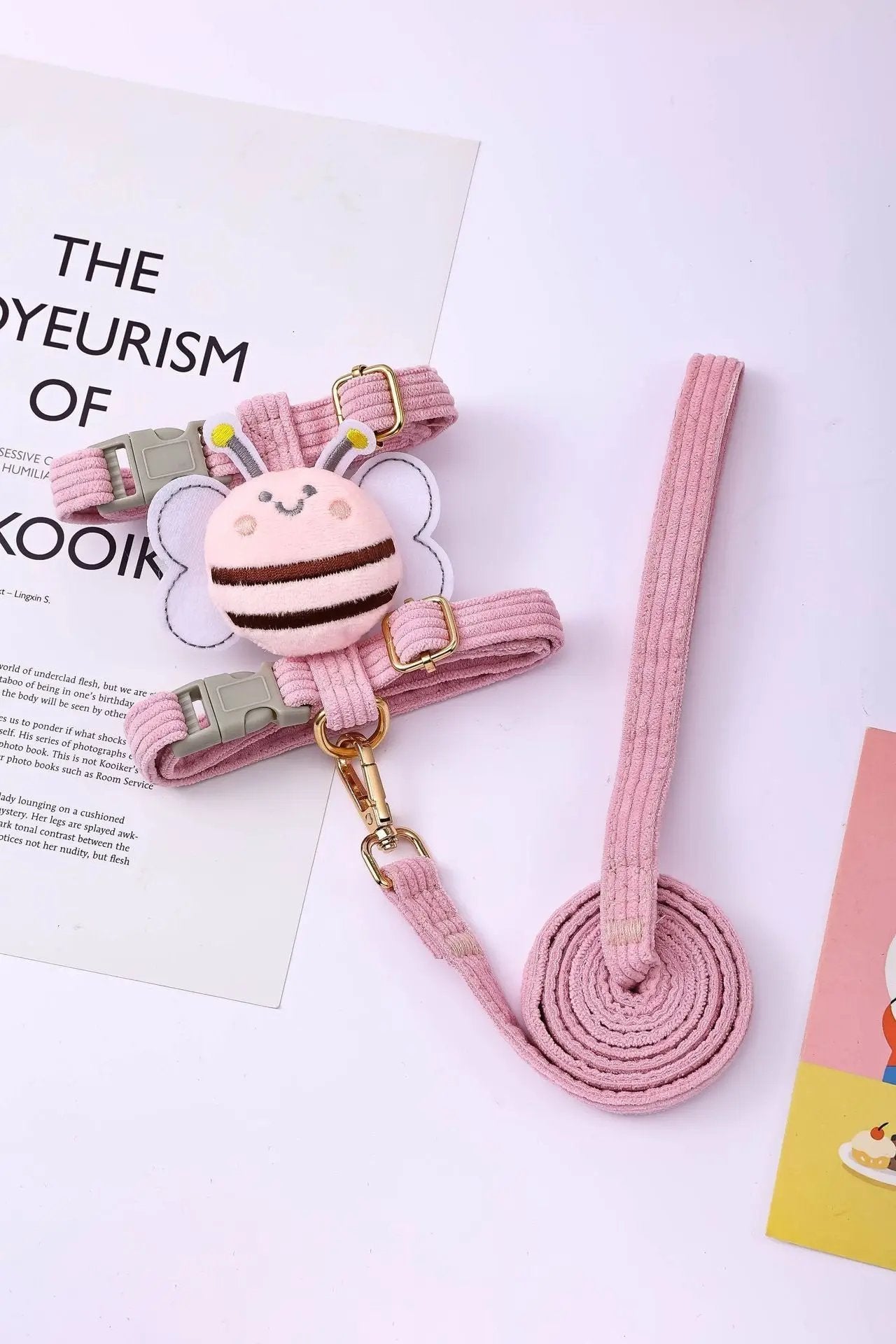 Adjustable Dog Traction Rope Vest null