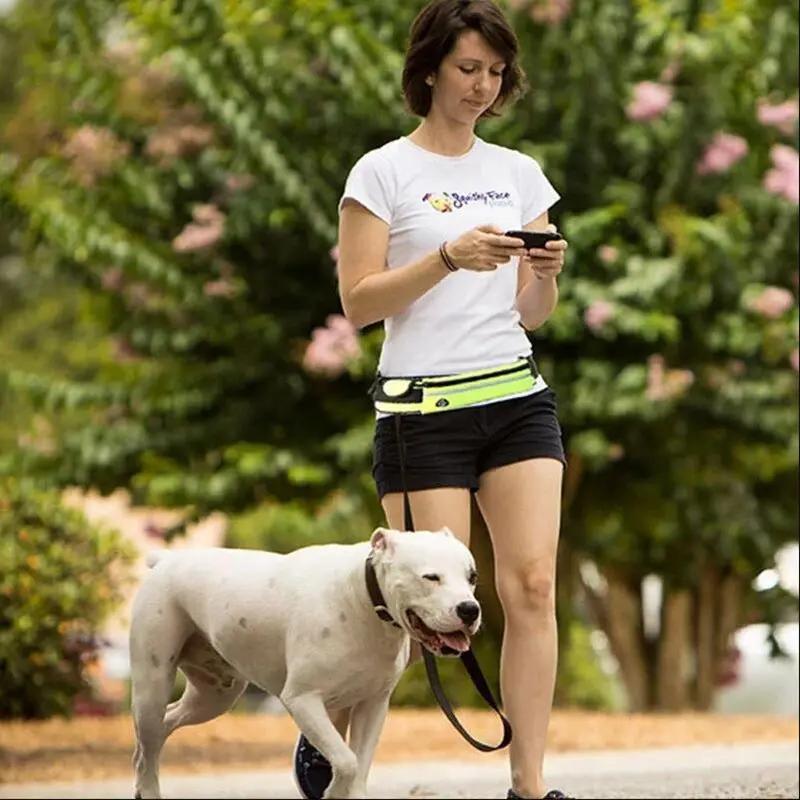 Hands-Free Dog Leash & Pet Walking Belt null