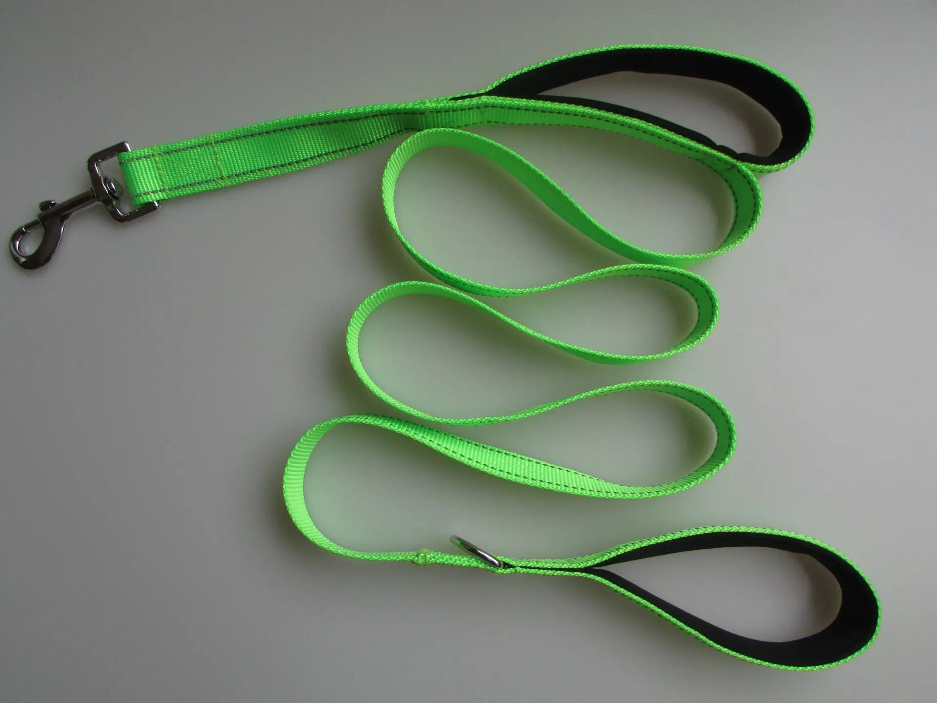 Pet Double Handle Pull Leash null
