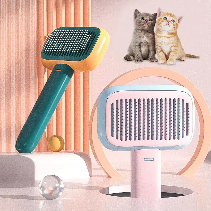 Pet Cat & Dog Hair Brush null