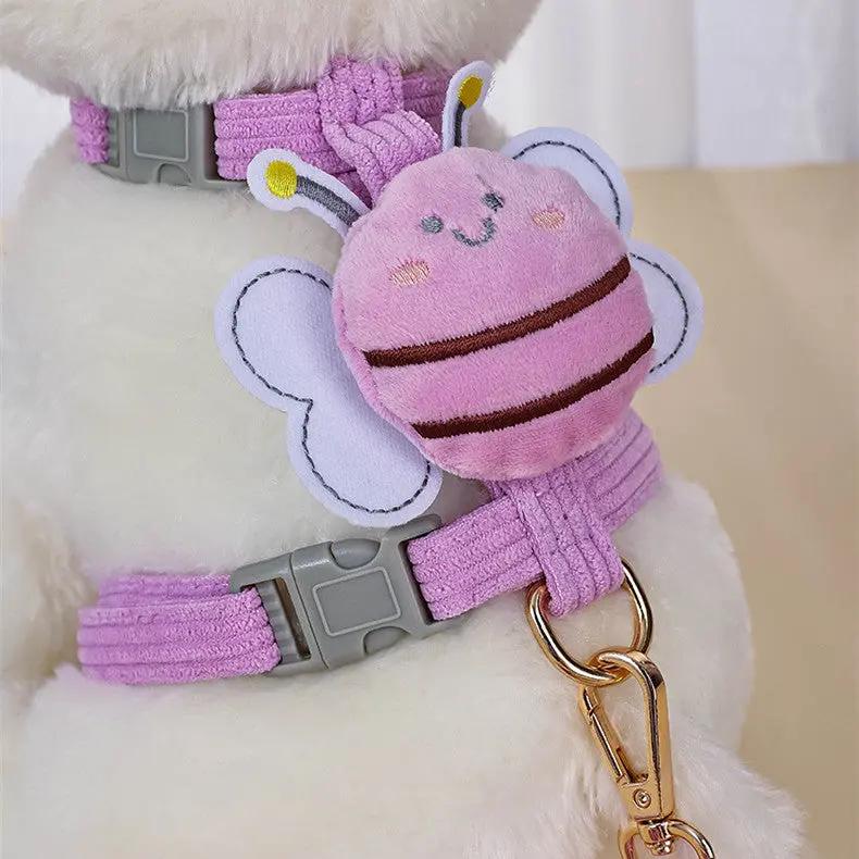 Adjustable Dog Traction Rope Vest null
