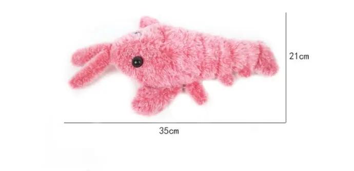 Electric Jumping Shrimp Cat Toy null
