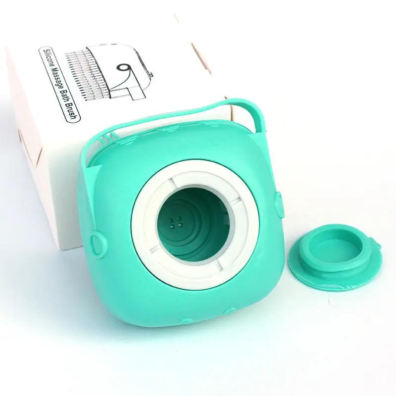 Silicone Dog & Cat Bath Massage Brush null