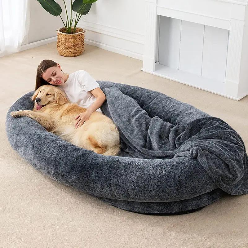 Large Human Dog Bed null