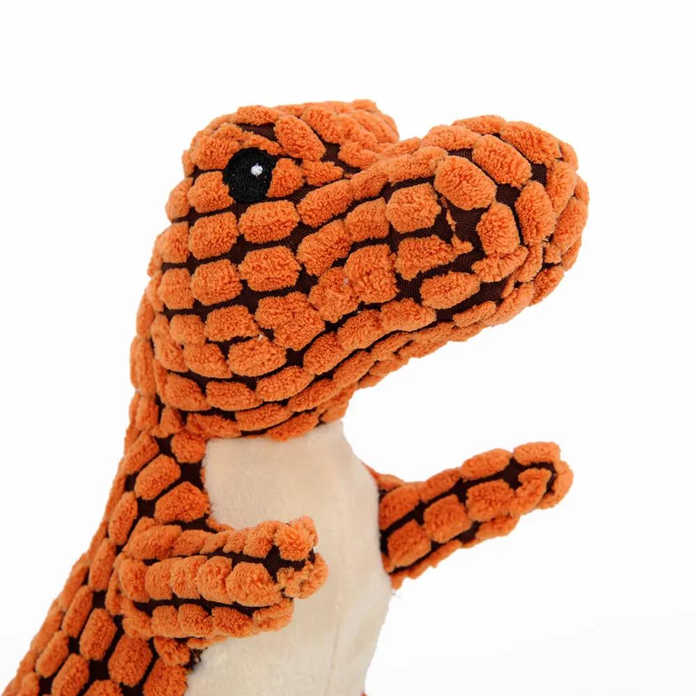 Dinosaur Plush Dog Toy null
