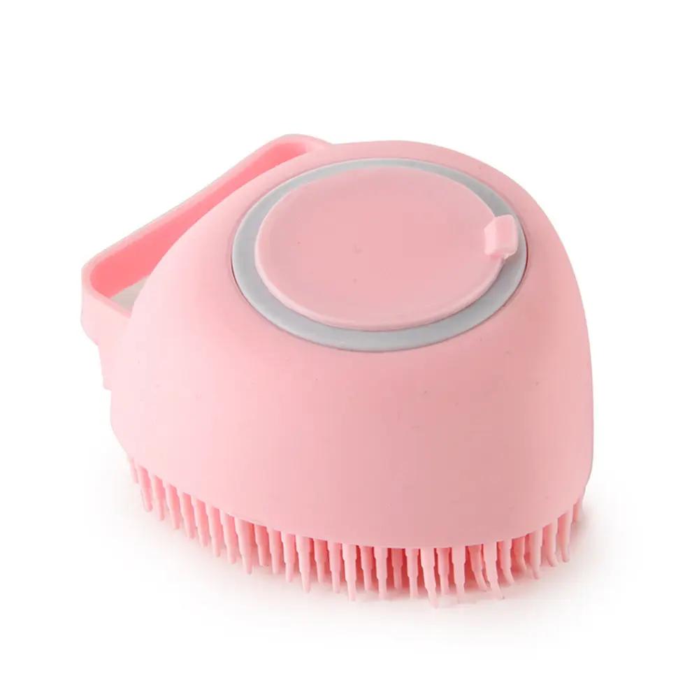 Silicone Dog & Cat Bath Massage Brush null
