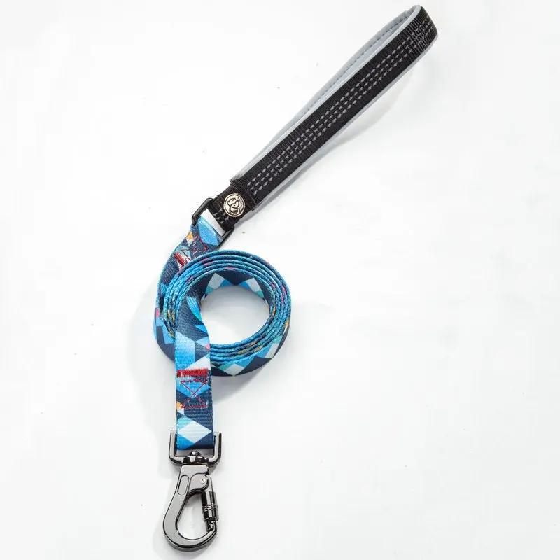 Durable Polyester Dog Leash with Zinc Alloy Fittings null