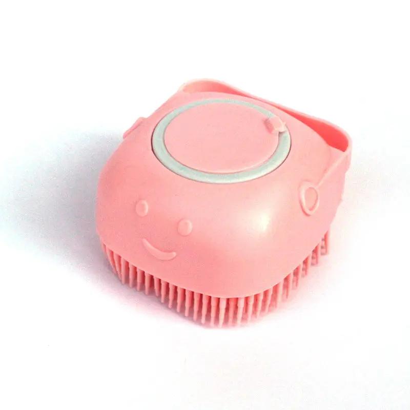 Silicone Dog & Cat Bath Massage Brush null