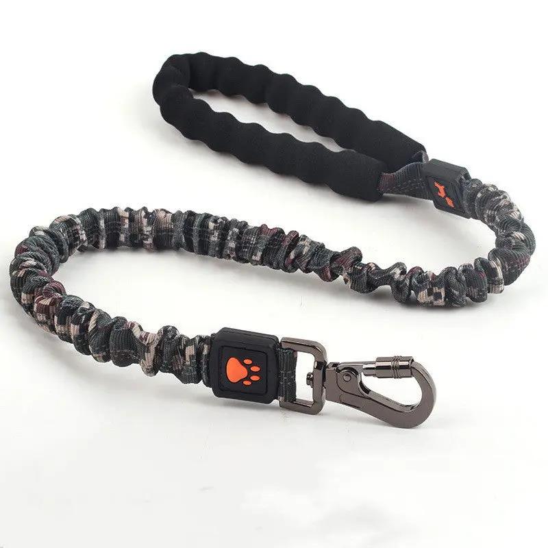 Elastic Nylon Dog Leash for Large Dogs null