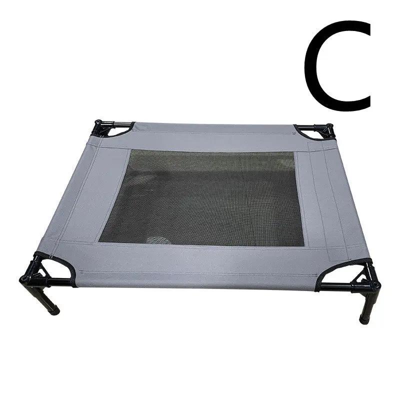 Outdoor Pet Camping Bed with Sunshade null