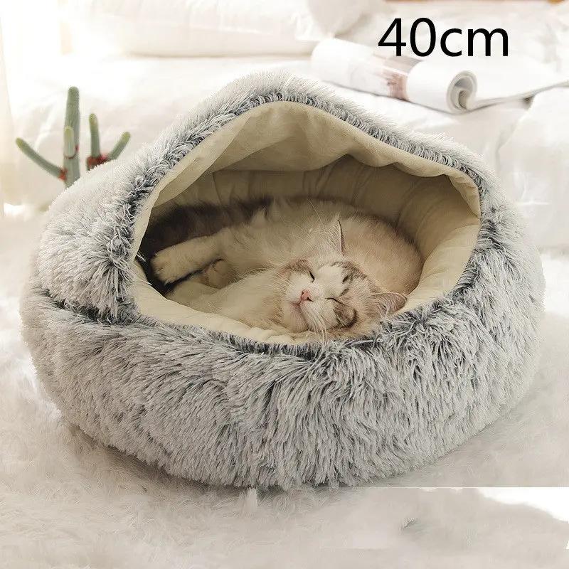 2-in-1 Cat & Dog Bed null