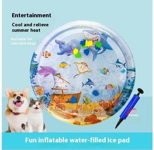Summer Cooling Pet Water Bed null