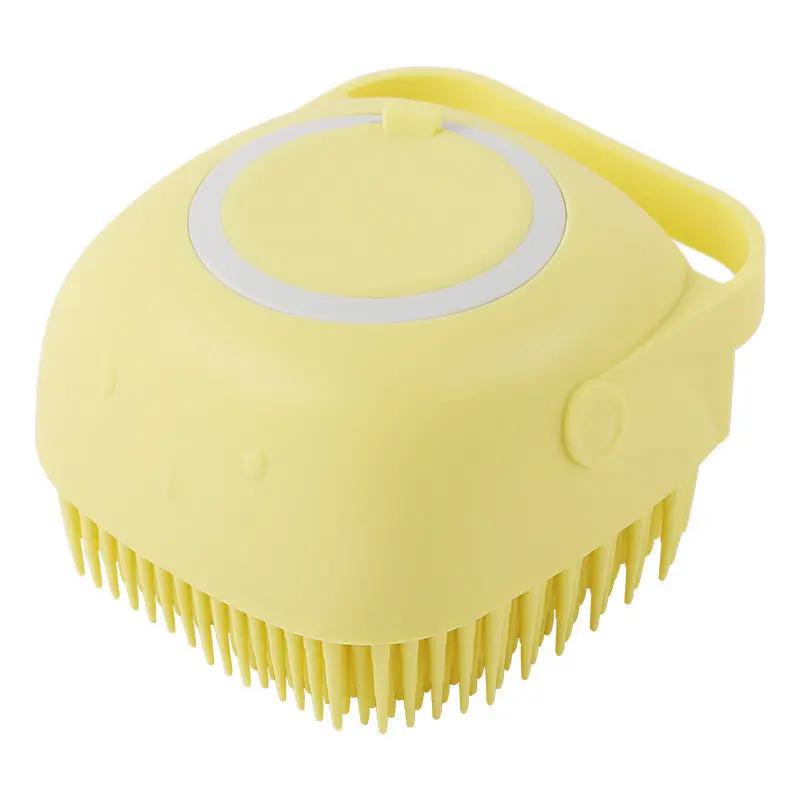 Silicone Dog & Cat Bath Massage Brush null