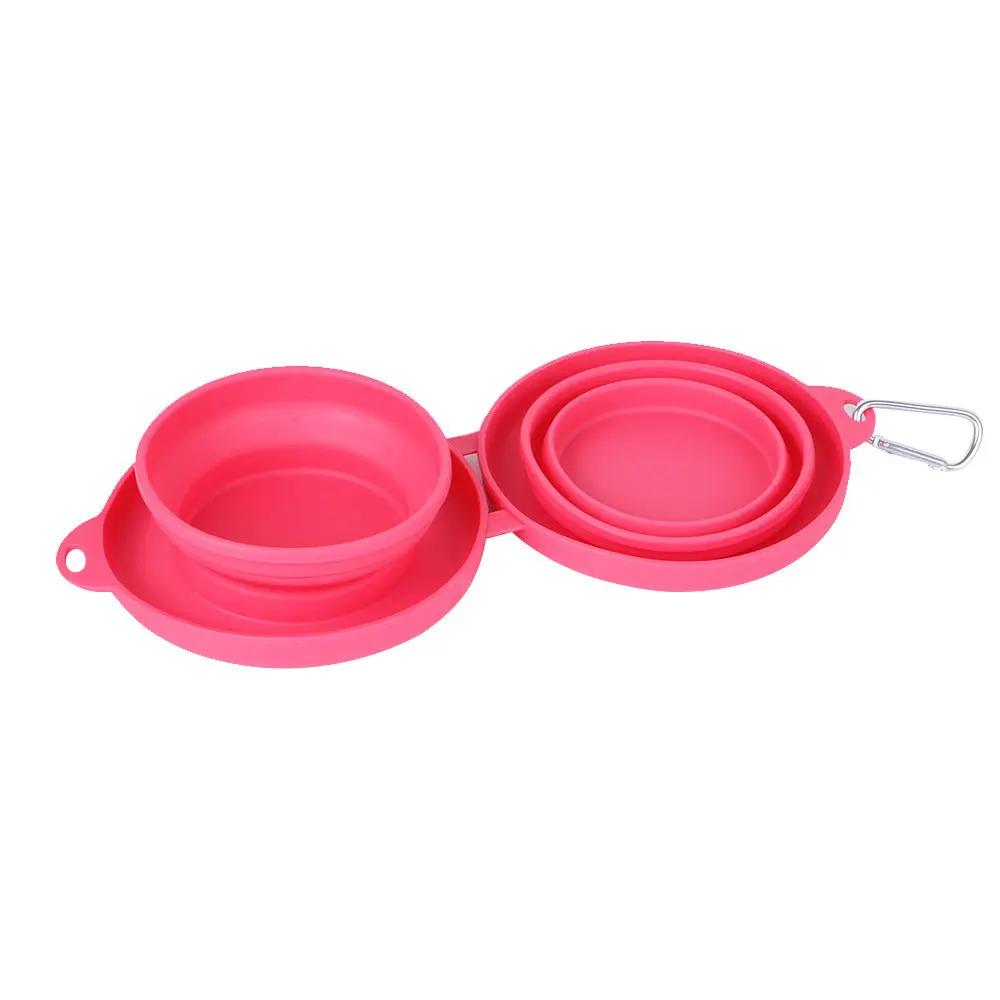 Foldable Double Pet Bowl null
