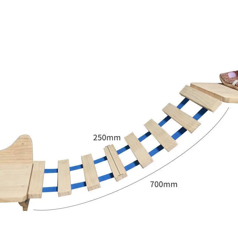 Wall-Mounted Cat Climbing Frame null