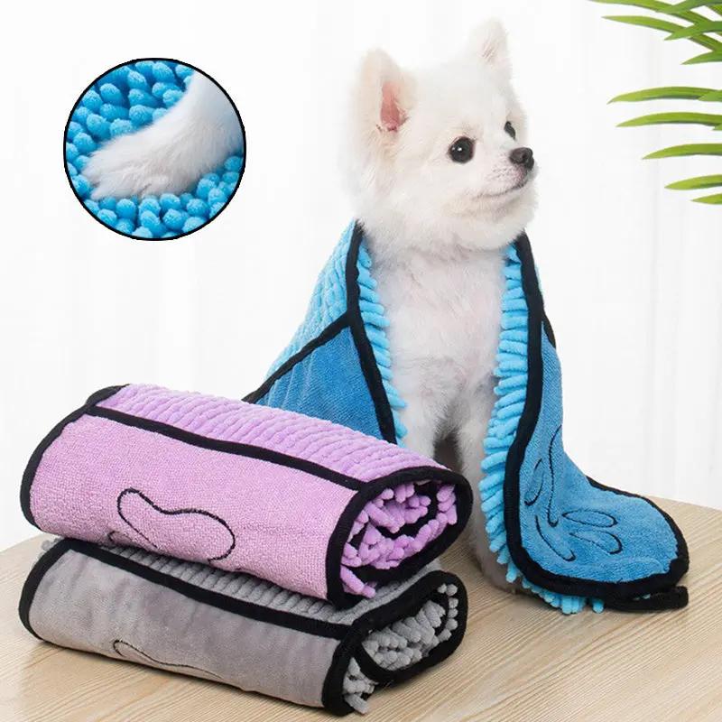 Super Absorbent Microfiber Dog & Cat Bath Towel null