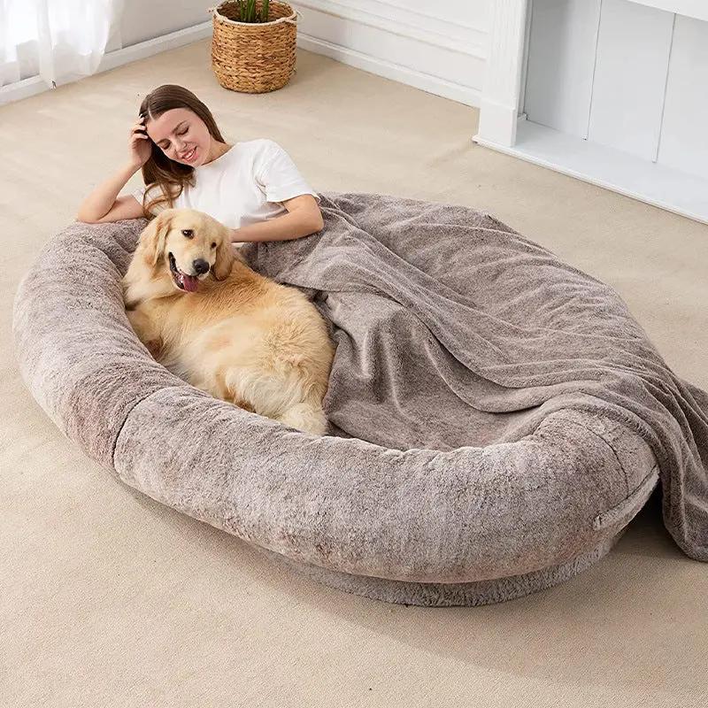 Large Human Dog Bed null