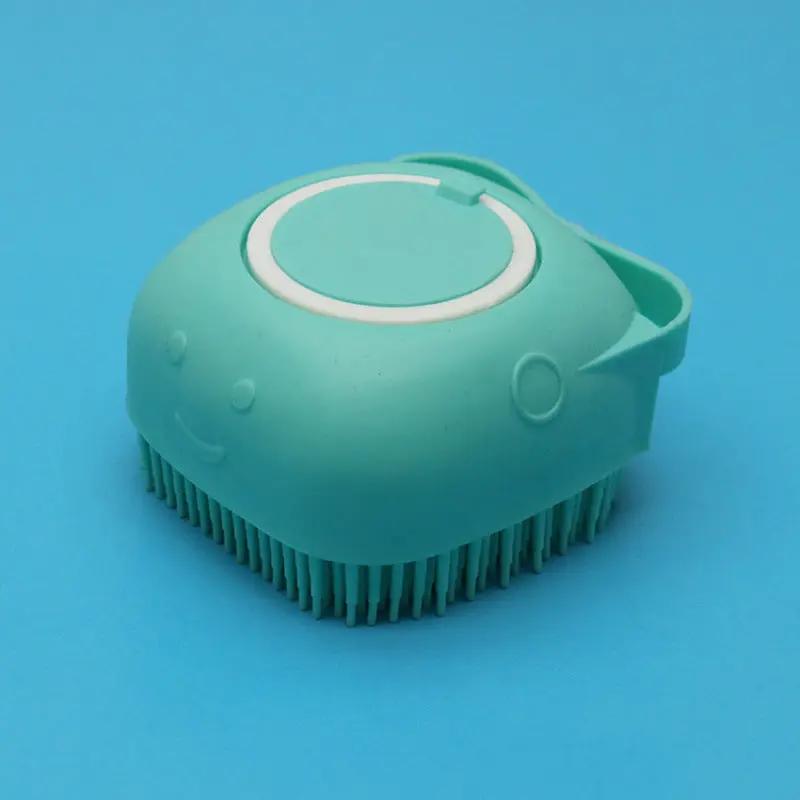 Silicone Dog & Cat Bath Massage Brush null