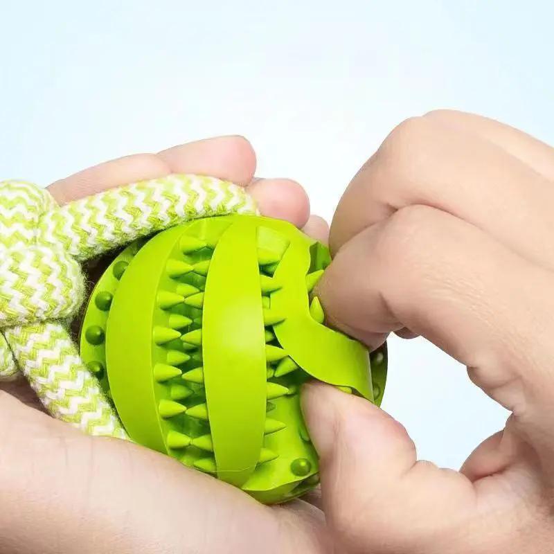 Interactive Dog Chew & Tug Toy null