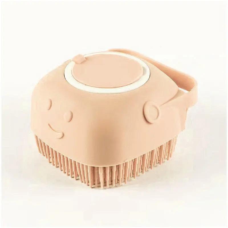 Silicone Dog & Cat Bath Massage Brush null