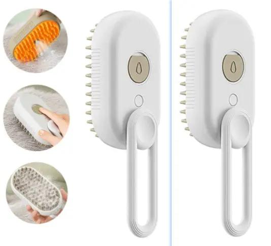 3-in-1 Electric Steam Pet Brush null