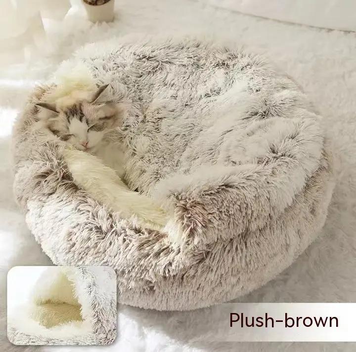 2-in-1 Cat & Dog Bed null