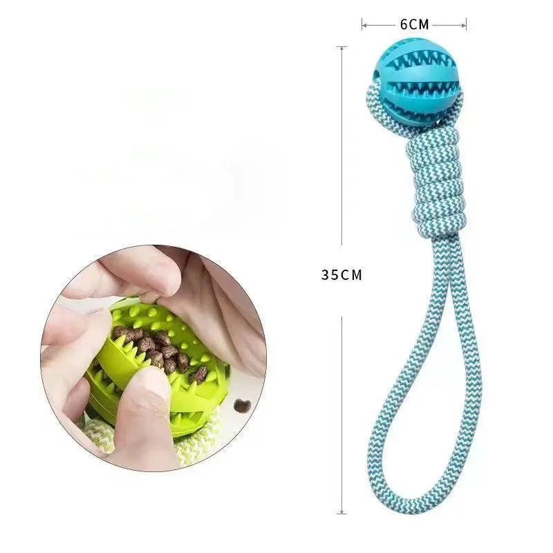 Interactive Dog Chew & Tug Toy null